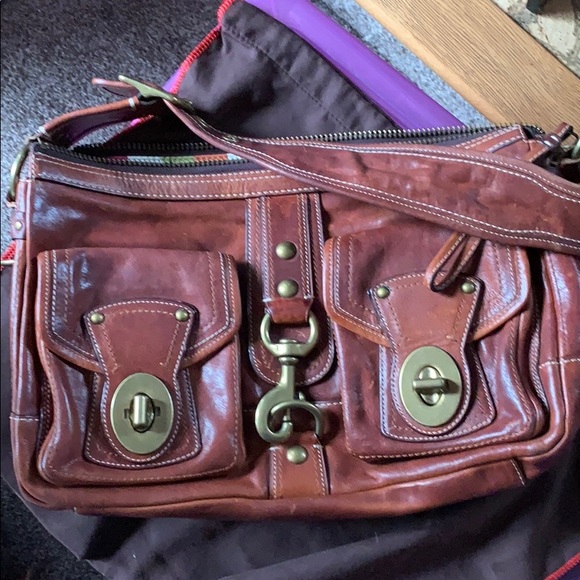 Coach brown leather purse - Picture 3 of 8